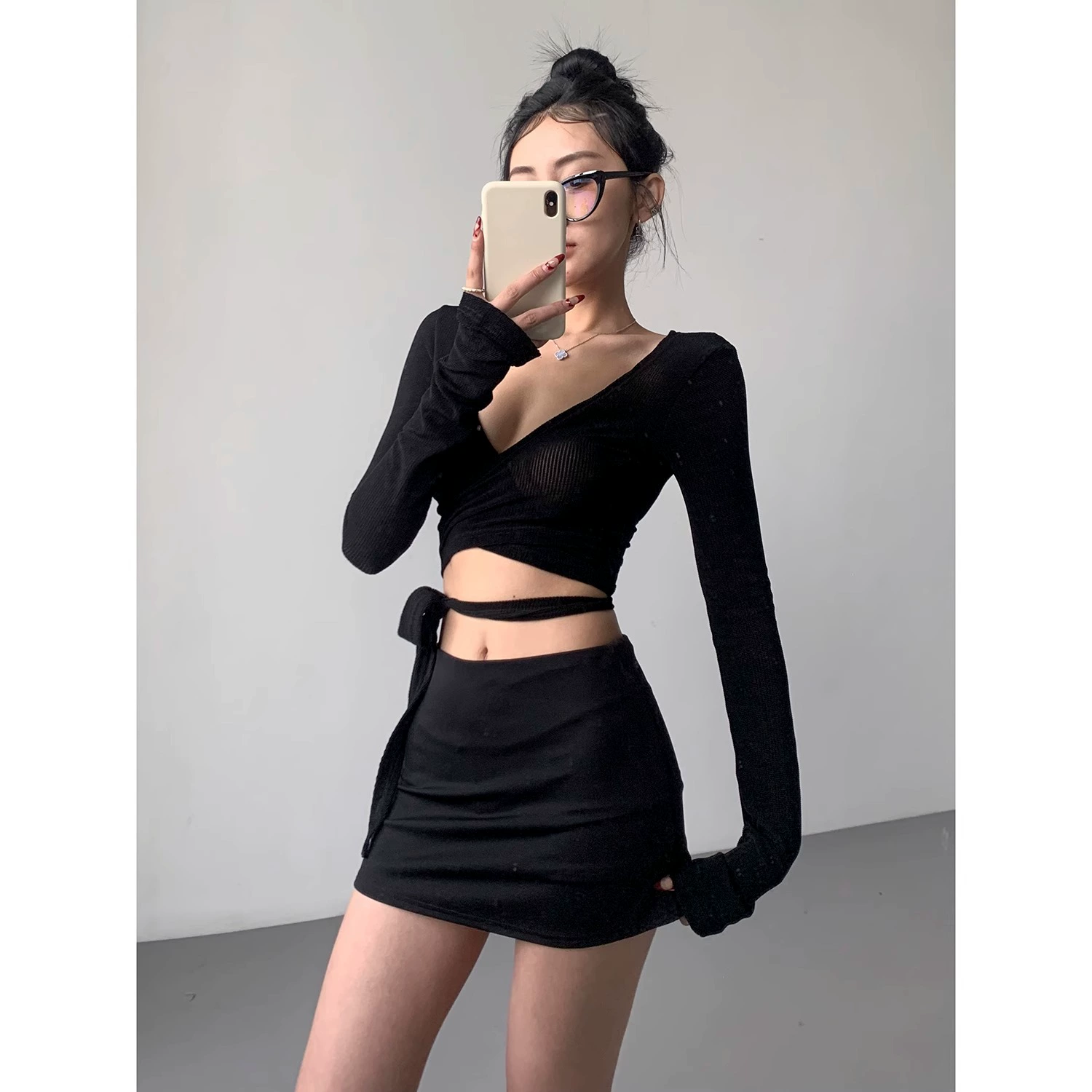 Йога Юбка Женская весна и осень 2025 года