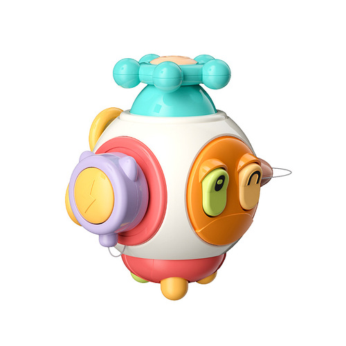 Baby early education busy hand grasping ball toy hexahedral educational graspable baby enlightenment unlocking training toy