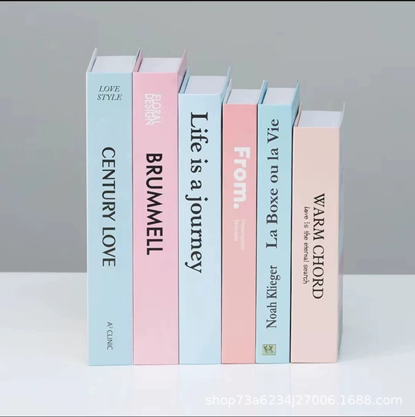 Pink and blue effect random (a single book price, a set of 6 copies sold)