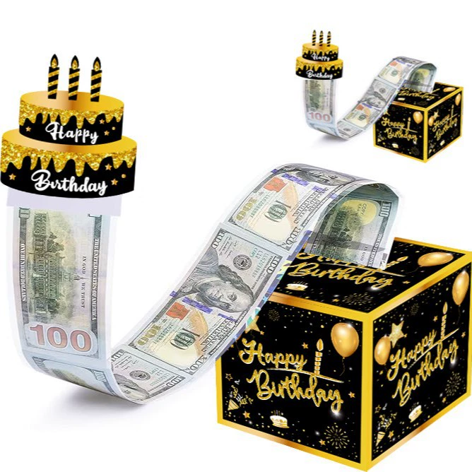 Хит продаж на Amazon: денежный ящик для подарков на день рождения, Хэллоуин, Рождество, украшение для вечеринок
