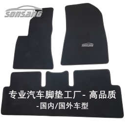 适用于特斯拉Model3/Model Y/Model S/X汽车地毯绒面脚垫汽车用品