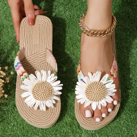 坡跟拖鞋;平底拖鞋;平底凉鞋