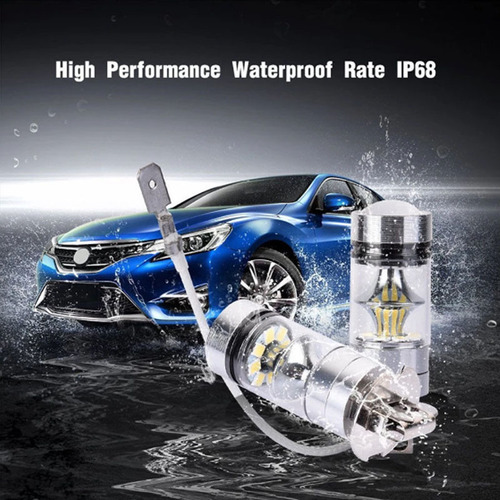 Car LED fog lights H1 H3 100W 3030 LED fog lights H8 H11 9005 9006 2835 front fog lights