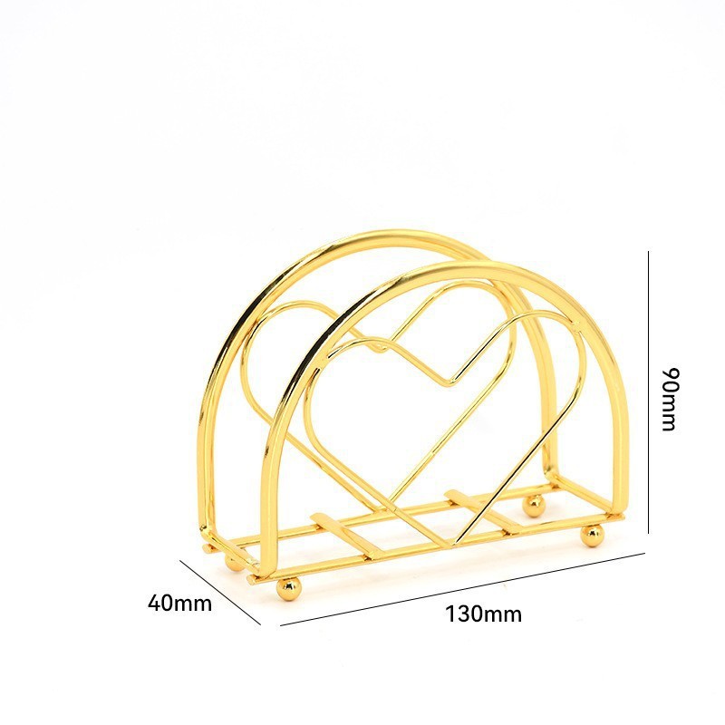 Servilletero de Hierro Decorativo para Restaurantes y Mesa