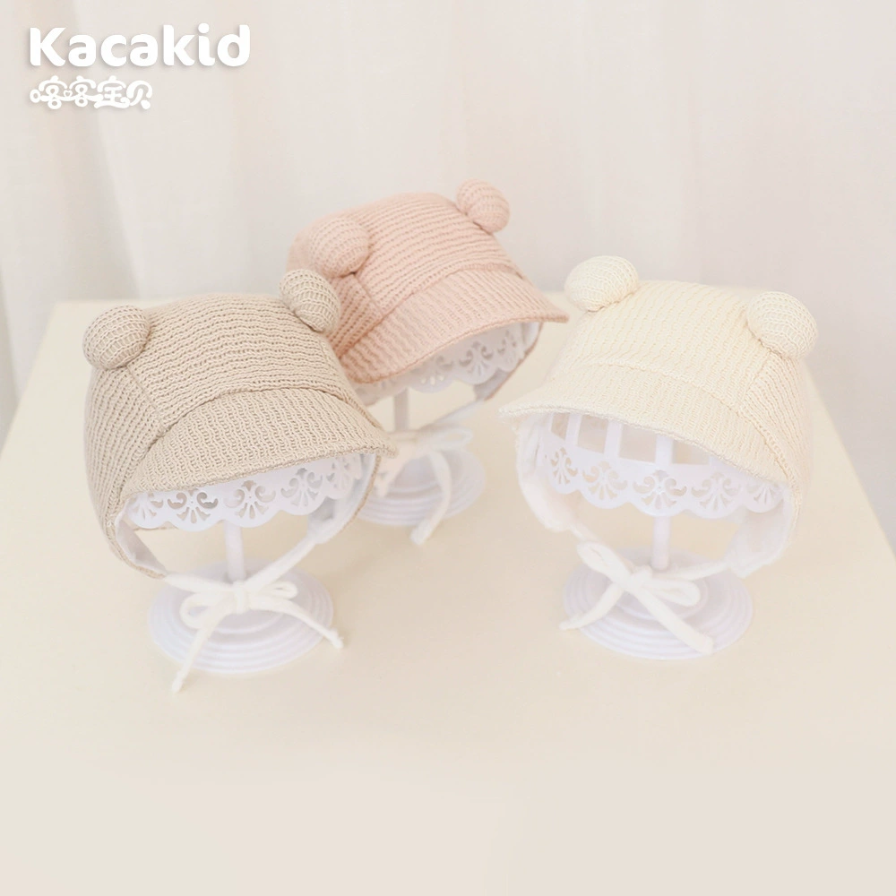 Мужские и женские пуховые кепки оптом новая детская кепка бейсболка трехмерный шарик ухо затенение шляпа