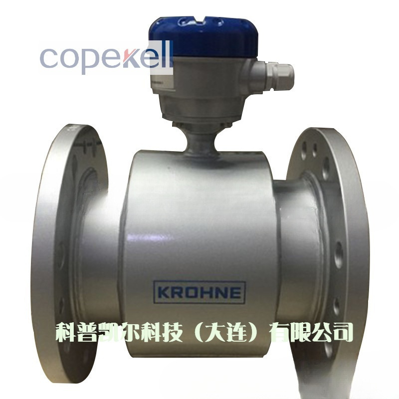 KROHNE科隆一体式电磁流量计防腐污水处理仪器仪表电磁流量计算仪