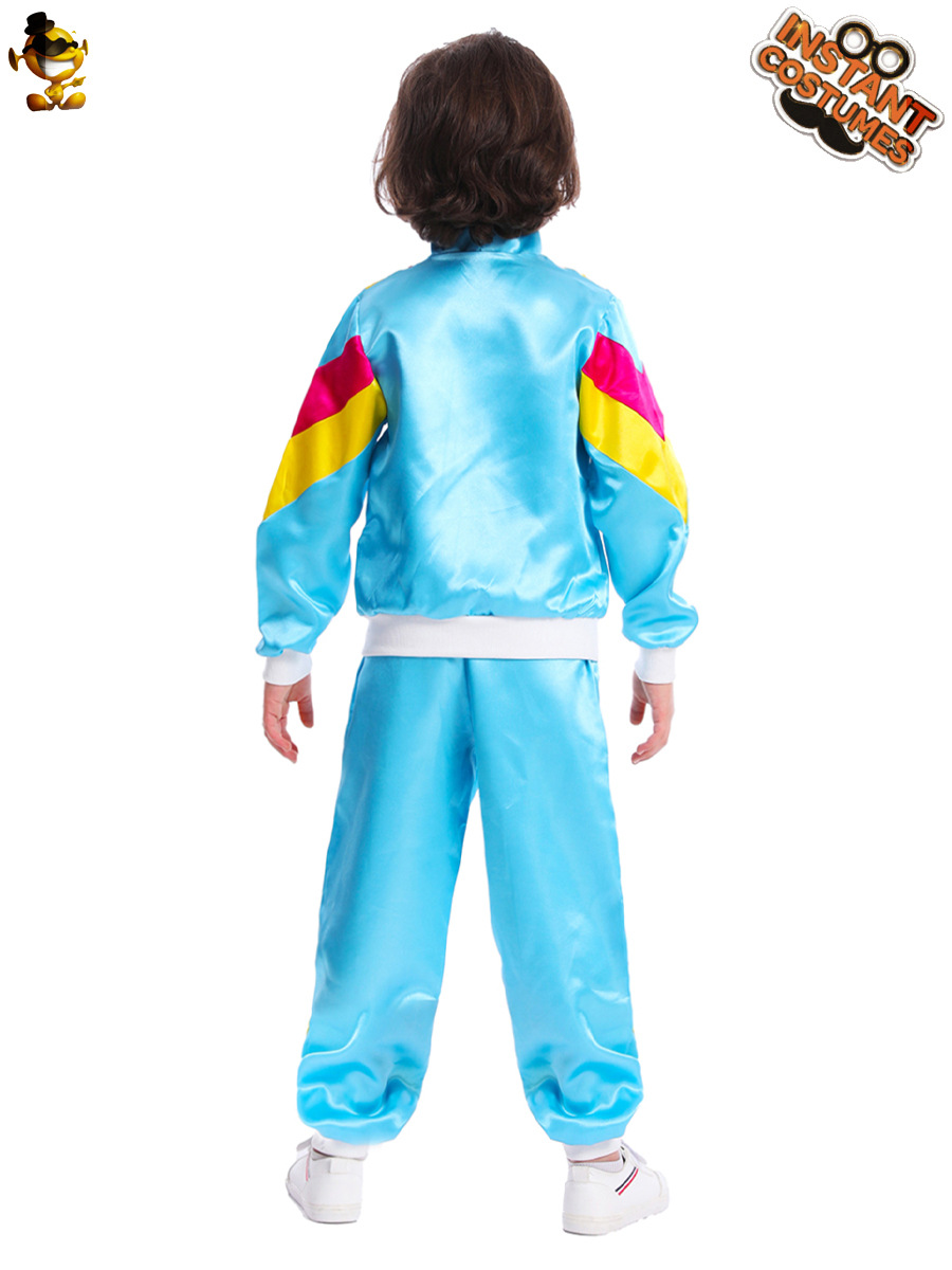 Hip hop niños niño pequeño niños hip hop rendimiento traje guapo disco hip-hop fiesta danza rendimiento traje