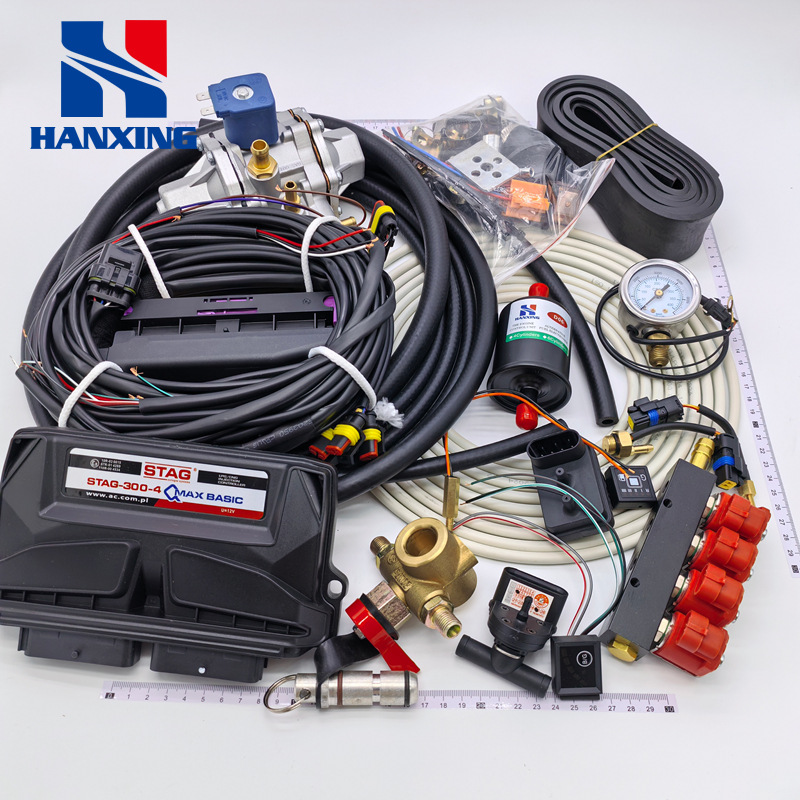 Car Oil-To-Gas Conversion Stag300 Natural Gas Four-Cylinder Kit Gas Vehicle Parts Engine