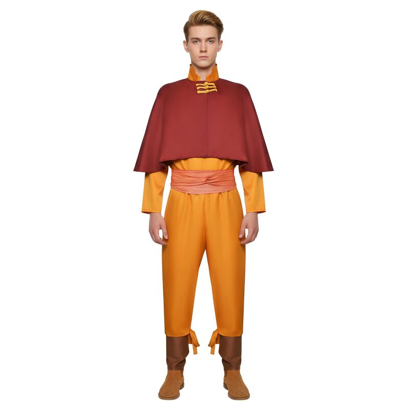 In-Stock Avatar the Last Airbender Bumi Aang Cosplay Costume