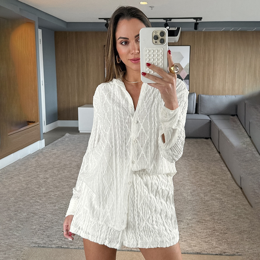 Summer knitted cardigan