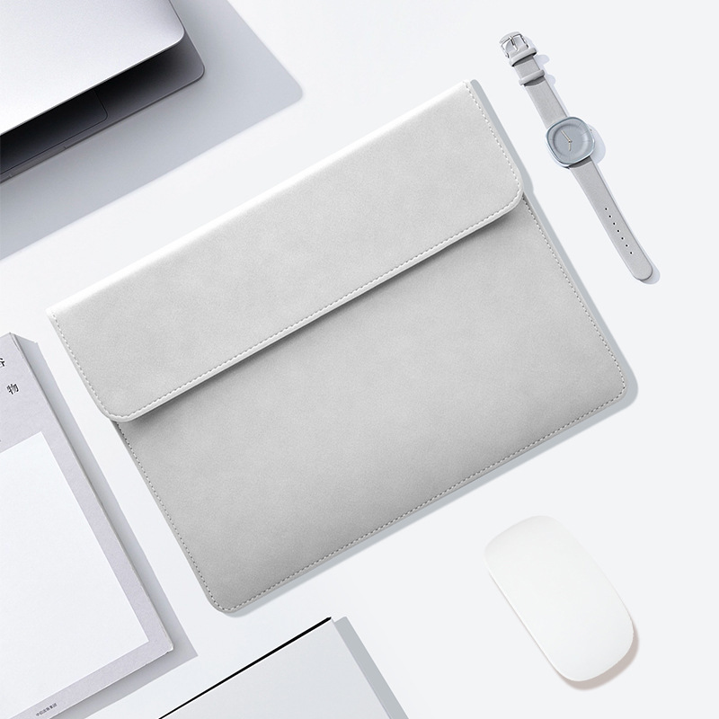 MacBookパソコンの中の大胆な包みはアップルのファーウェイを適用してノートの保護カバーの横のタイプの皮革のコンピュータの包みを連想します。|undefined