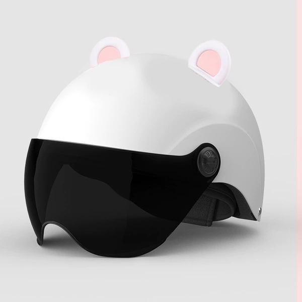 ∮Cream matte white【Bear White Ear】---Event direct sales