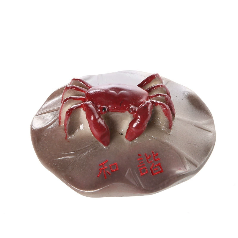 Производитель Creative Color Changing Monkey King Tea Pet Douyin Однородный стиль лебедь смола Украшение для чайного стола аксессуары для чайной церемонии