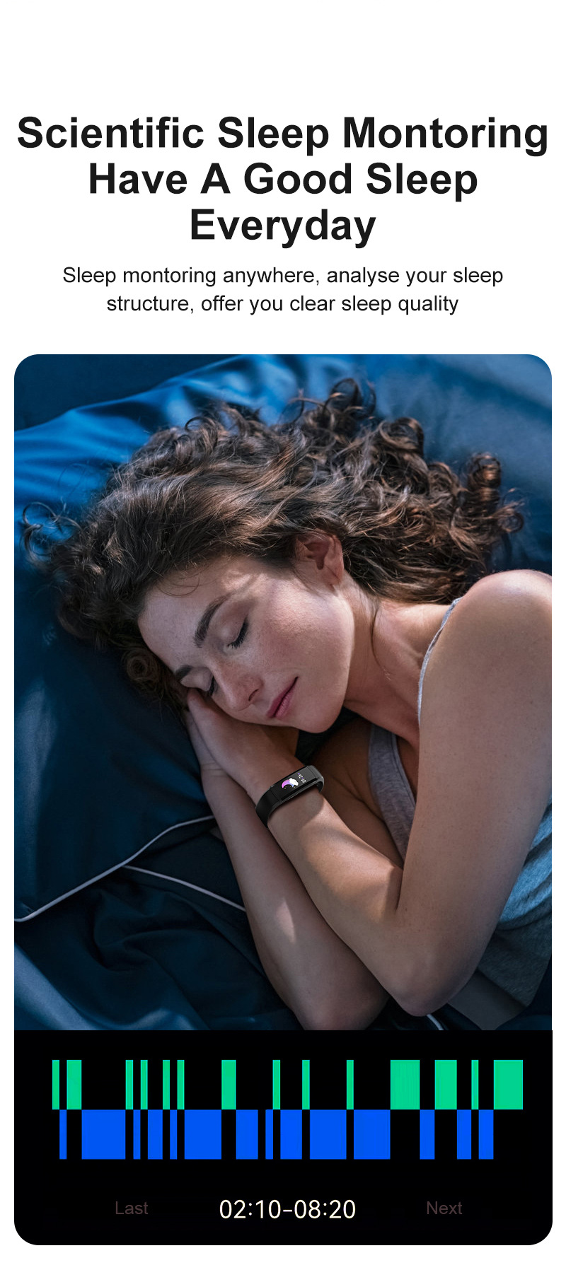 Y15 smart wristband, heart rate, blood oxygen, blood pressur_voghion.com