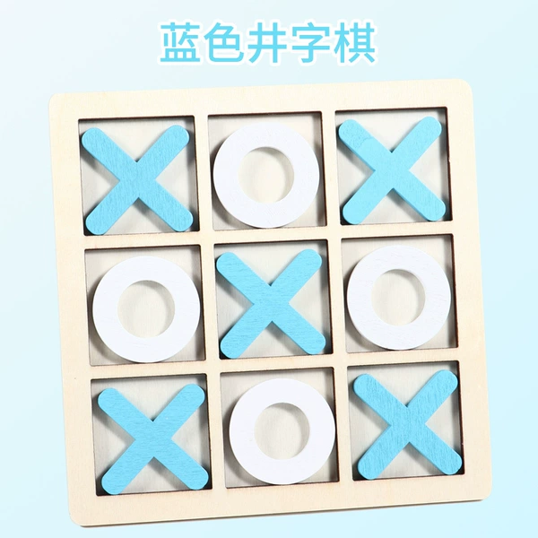 Tic Tac Toe Blue