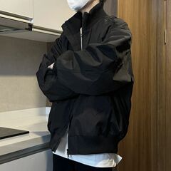 2025秋季新款痞帅棒球服外套男生春秋百搭宽松高级感工装飞行夹克