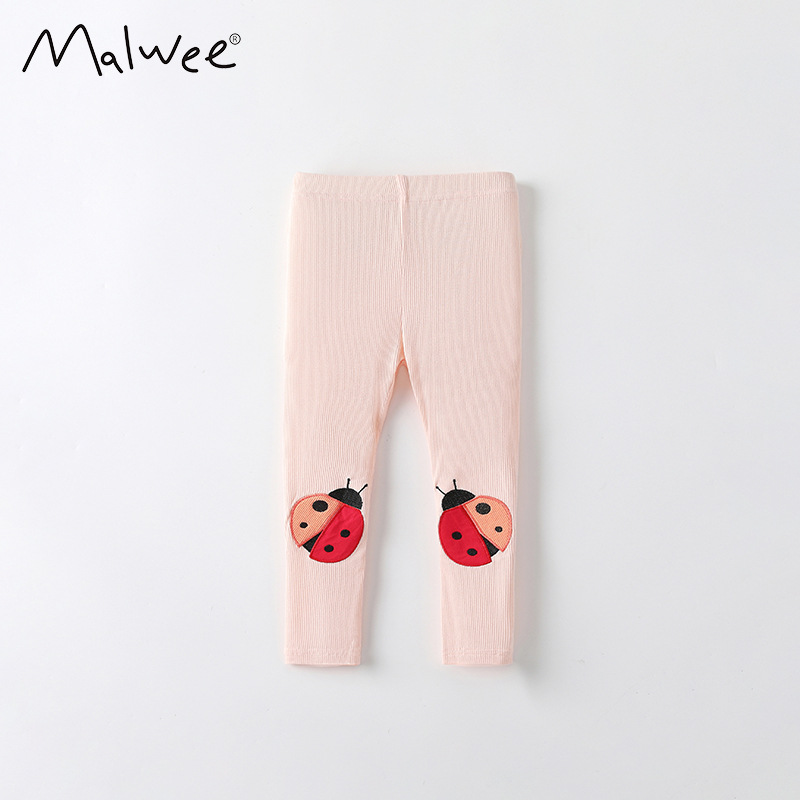 Malwee niñas leggings transfronterizos otoño y invierno nuevos pantalones de algodón casuales de cintura elástica para niños europeos y estadounidenses image 6