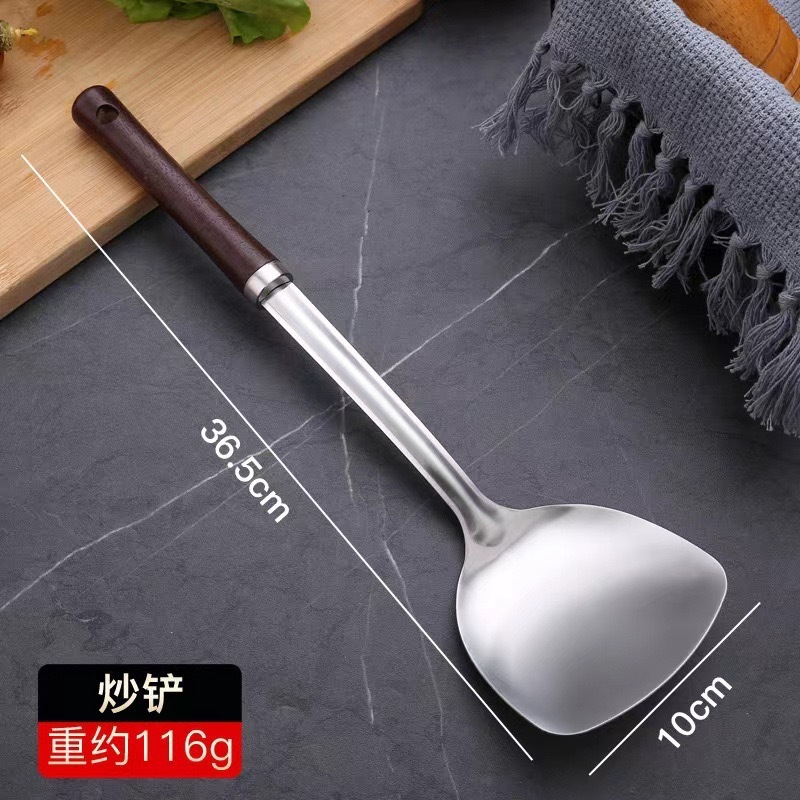 ステンレスの鍋のシャベルと野菜のシャベルを長くします。|undefined
