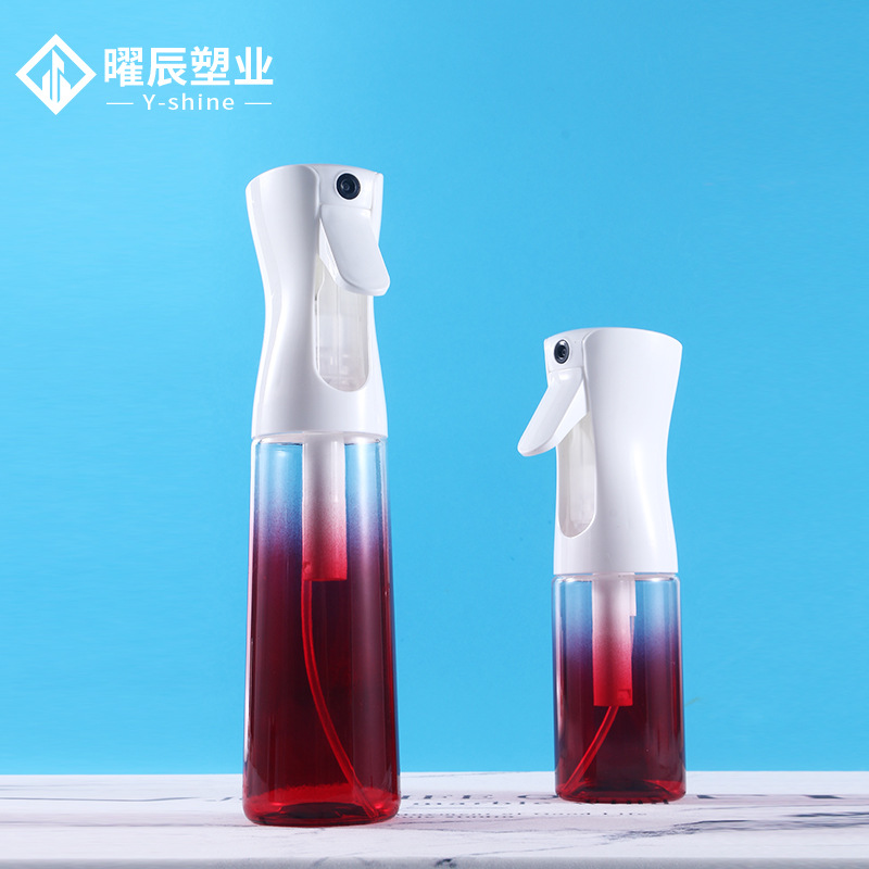 200ml细雾持续喷雾瓶 可替换分装瓶化妆品补水高压喷壶渐变喷水壶