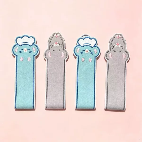 Cute and quirky mouse-shaped hair band for washing face, niche bangs sticker, dual-use for bun hairstyle, sweet and adorable hair accessory