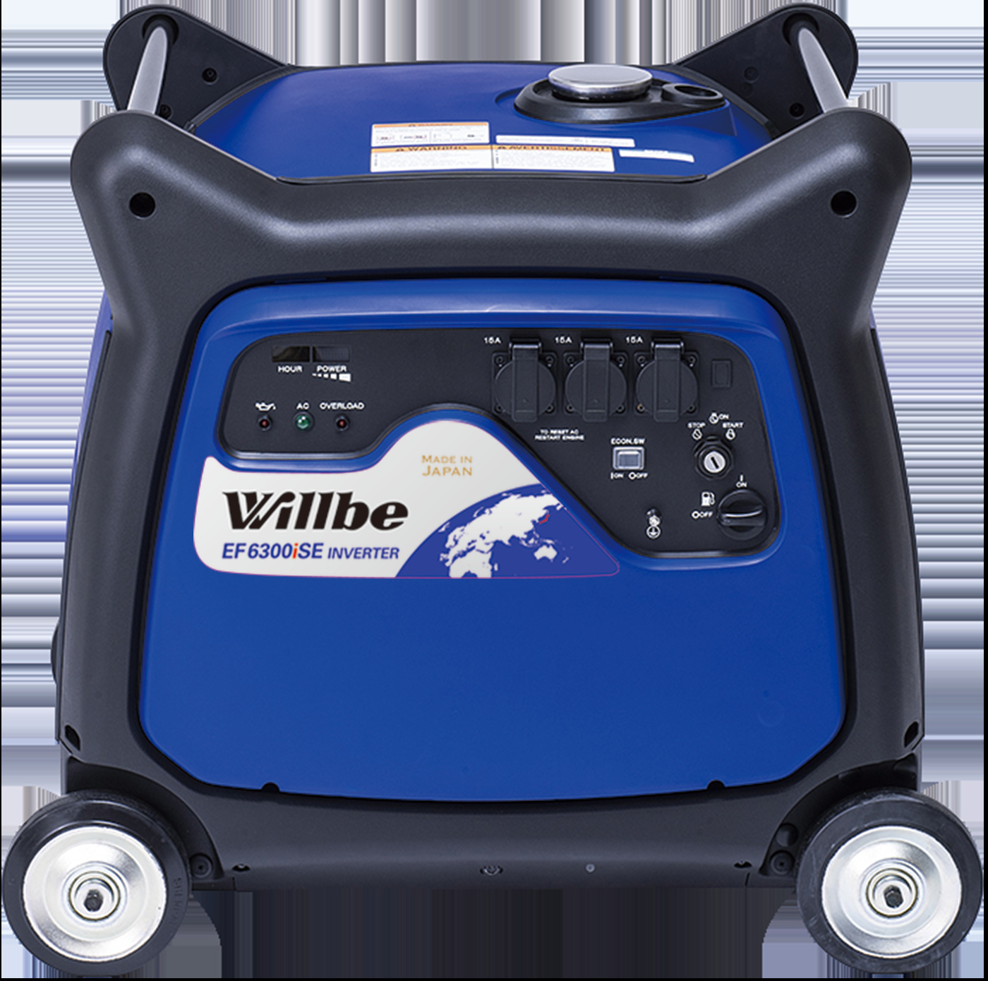 日本进口威尔碧变频静音发电机 EF3000ISE EF6300ISE单相发电机