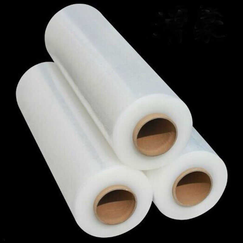 厂家直销量大优惠PE缠绕拉伸包装膜宽度500mm 生产线设备