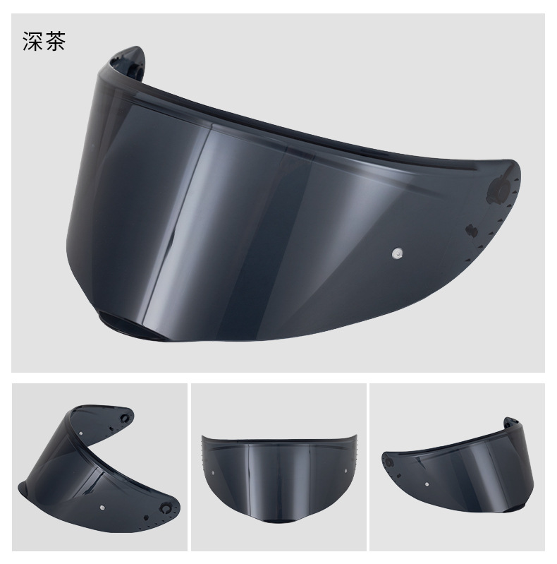 Soman Motorcycle Helmet Lens Suitable for Sm973 Helmet Anti-Uv Visor Helmet Safety Accessories