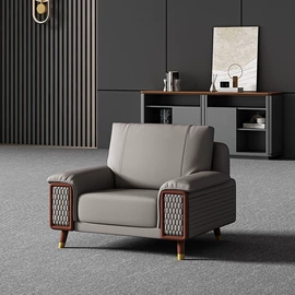 沙发+茶几;皮艺沙发;办公沙发