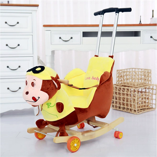 Dispellet yellow eye monkey+universal wheel+music