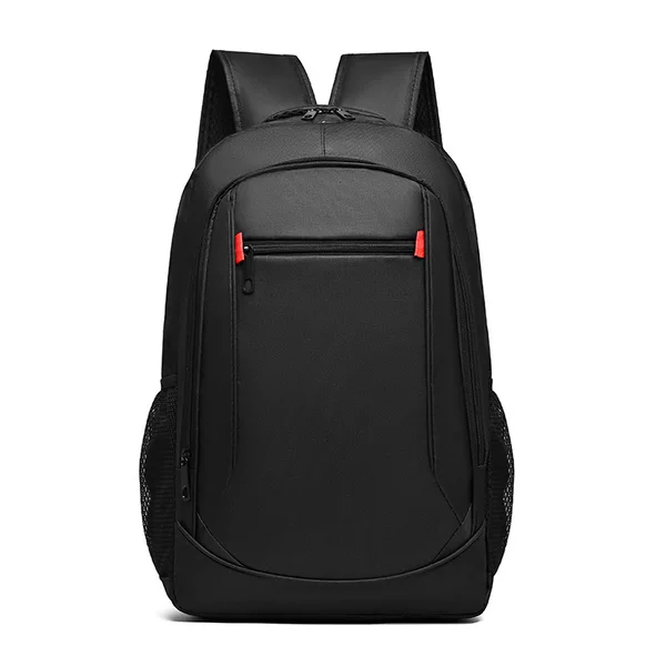 Cross-border backpack for business commuting, men's laptop bag, black large-capacity outdoor waterproof travel bag, student school bag