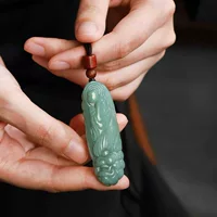 Фабрика Hetian Jade Store, изделия из нефрита, натуральный нефрит Синьцзян Хэтиан, яшма, старый материал, подвеска с микро кошачьим глазом, просветление