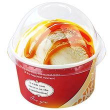 冰淇淋纸碗冰激凌纸杯冰淇淋盒一次性碗小号冰淇淋包装纸盒100套