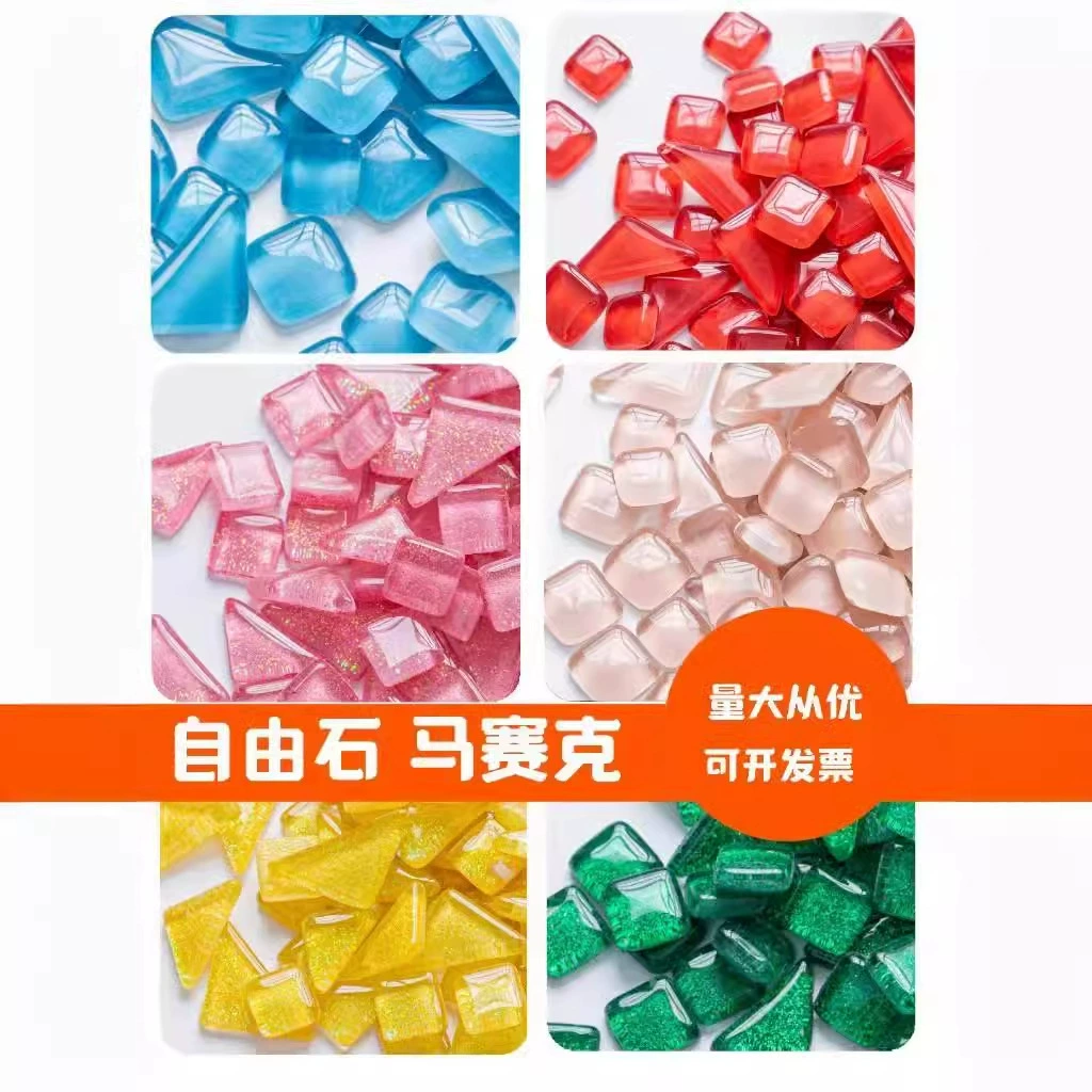 Набор для творчества: мозаичные блестящие элементы свободной формы, материалы для рукоделия своими руками, для детей и родителей, DIY-поделки