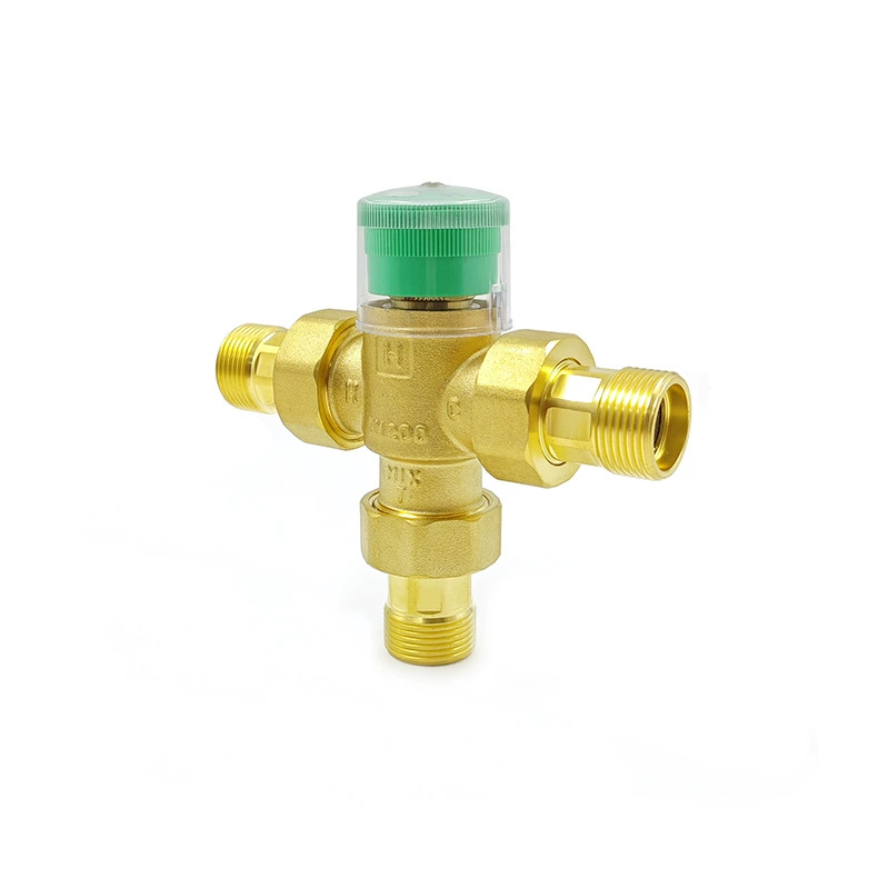 Constant temperature mixing valve for solar water heater, hot and cold water mixing valve wholesale for heating and domestic hot water supply