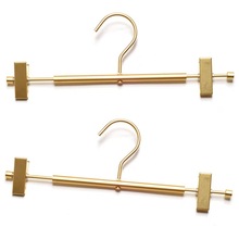 裤架铝合金无痕防滑裤夹衣架太空铝家用干湿两用晾晒多功能内衣夹