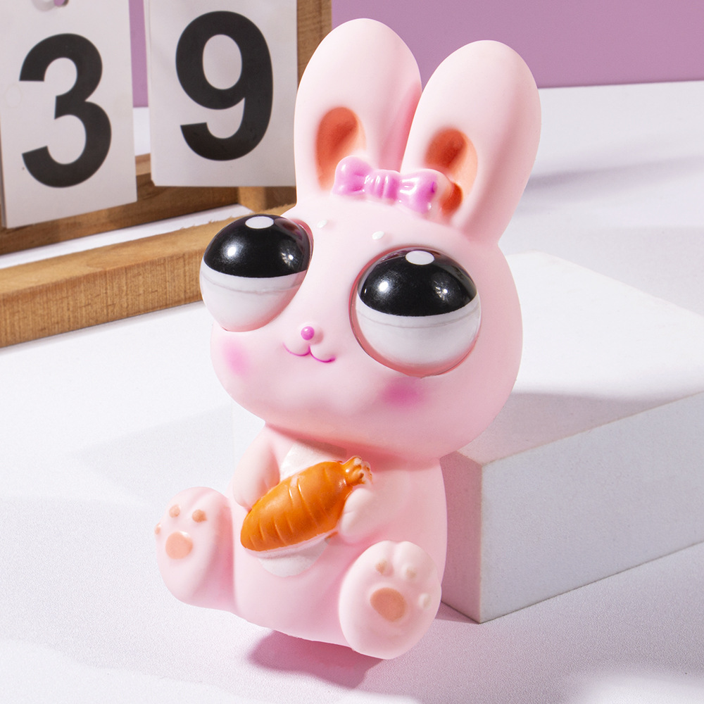 Big-eyed bunny (pink)