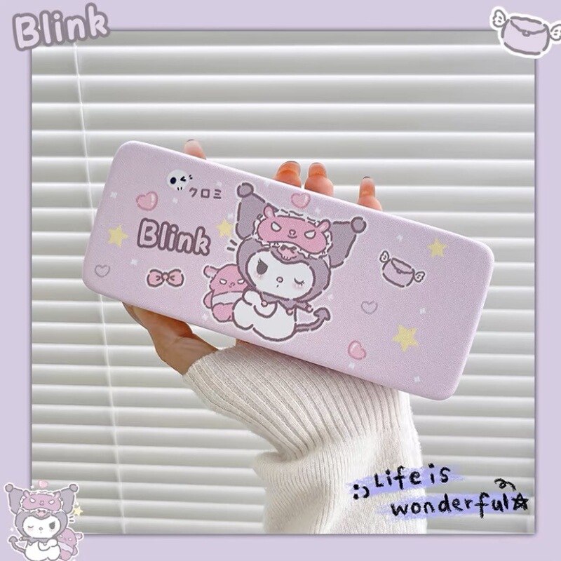 Storage Box Ins Cartoon Cute Glasses Case Compact Anti-Fall and Anti-Pressure Simple Design Niche Kidsren's Sunglasses Case