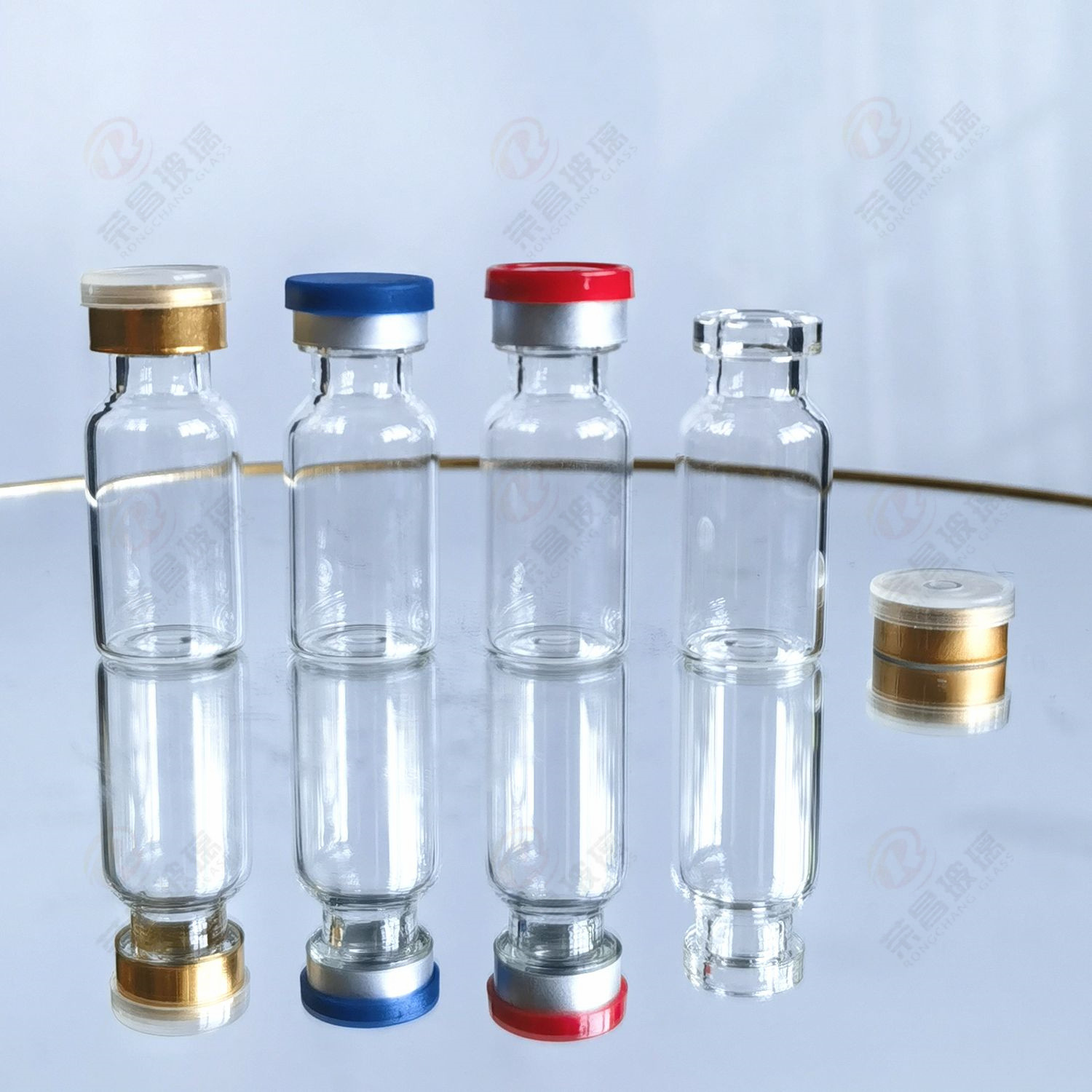 厂家现货2ml西林瓶2毫升中硼硅玻璃管制注射剂瓶低硼硅玻璃药瓶