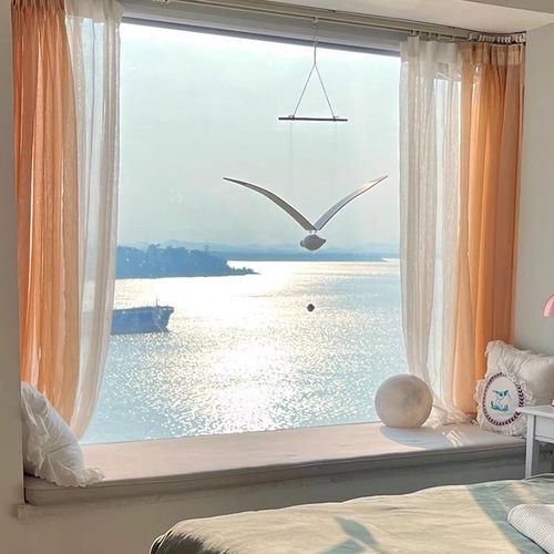 Flying Seagull Wall Decor for Children's Room, Homestay Hotel Balcony Ceiling Decoration, Birthday, Qixi Festival, Valentine's Day Gift
