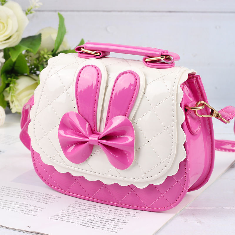 1087#토끼 스타일-로즈 레드-무료 스티커