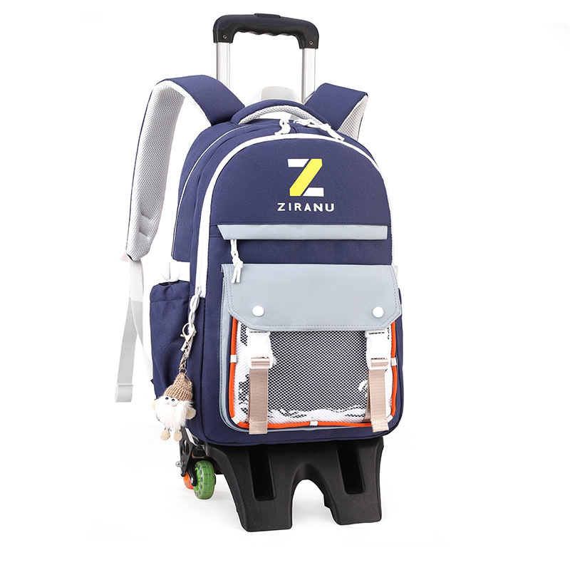 Mochila de pescado natural de gran capacidad para estudiantes de secundaria que escaleran escaleras en venta transfronteriza para estudiantes de primaria.