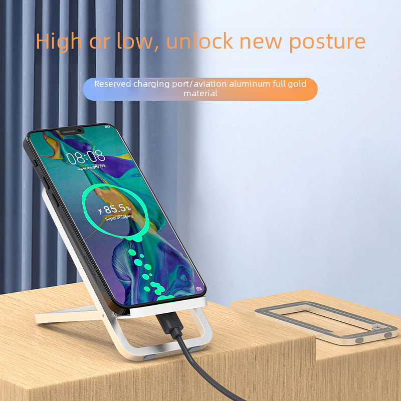 table folding handheld phone holder