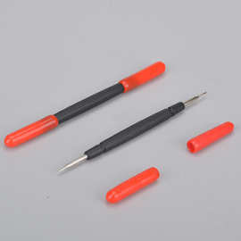 厂家批发塑料双头生耳批  手表配件 表带表扣安装拆卸工具 生耳叉