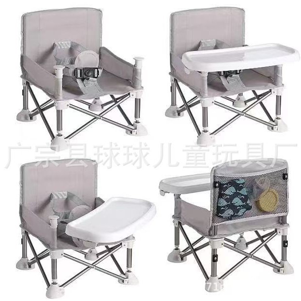 Nuevos productos de comercio exterior silla de comedor infantil silla de comedor plegable silla de comedor para bebés portátil image 6