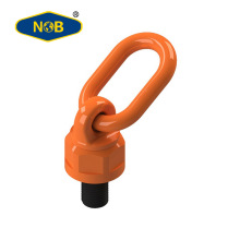 NOB新品万向旋转吊环合金钢材质UNC螺纹规格齐全英制扣环美制