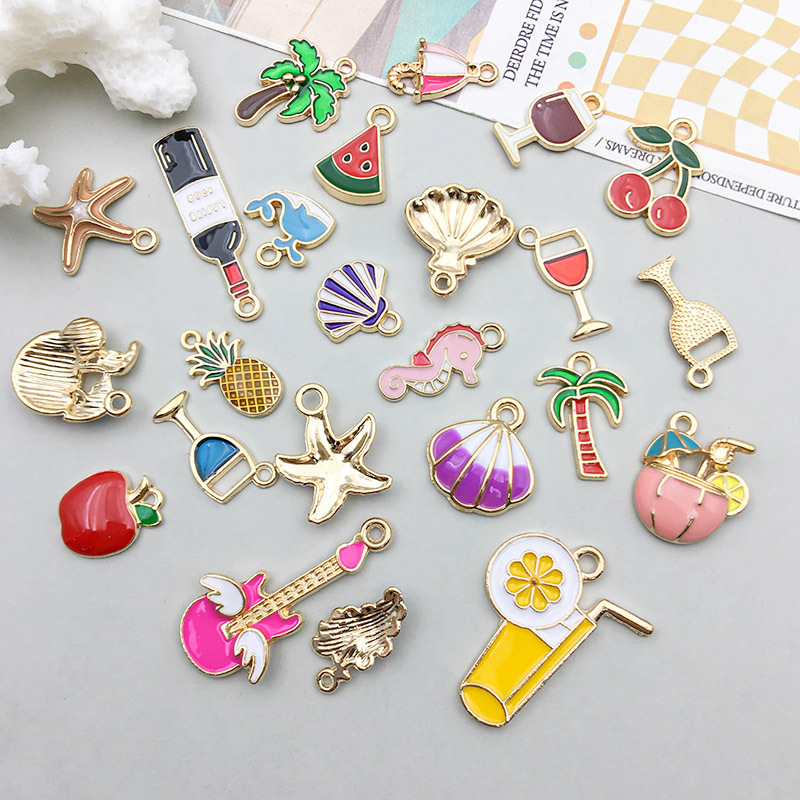 24 Models Per Model 1, 24/Pack Alloy Printing Pendant display picture 7