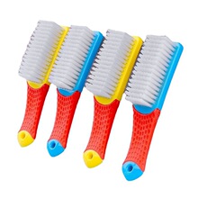 硅胶平头软毛鞋刷 鞋刷 刷子家用刷鞋两元店饰品百货货源