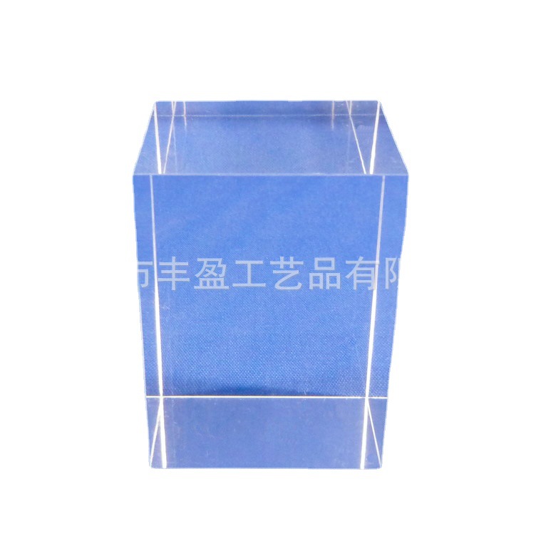 抛光加工亚克力方块 透明实心方块 有机玻璃水晶方块