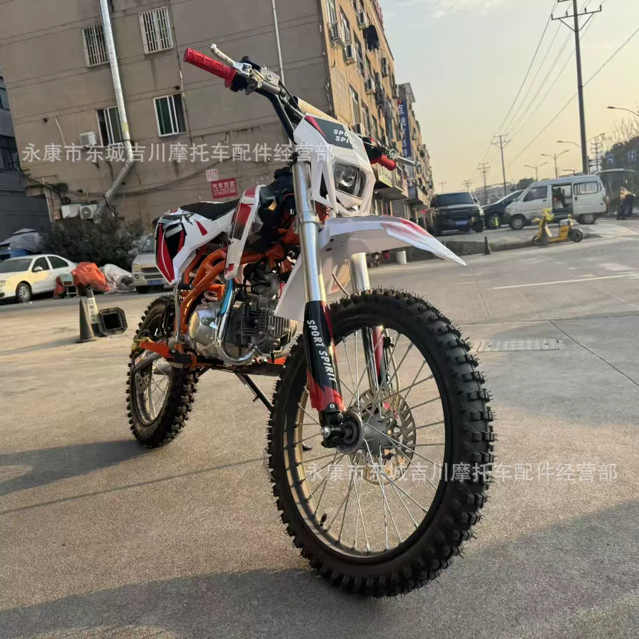 Внедорожный мотоцикл 125CC высокоскоростной четырехтактный трейловый байк, двухколёсный