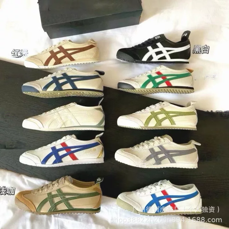 Putian Pure Origin, версия высокого уровня Onitsuka Tiger, верхний слой коровьей кожи, спортивно-повседневные ретро туфли для мужчин и женщин, модный бренд